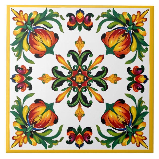 Sicilian pattern  tile (Front)