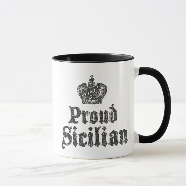 Sicilian Pride Coffee Mug (Right)