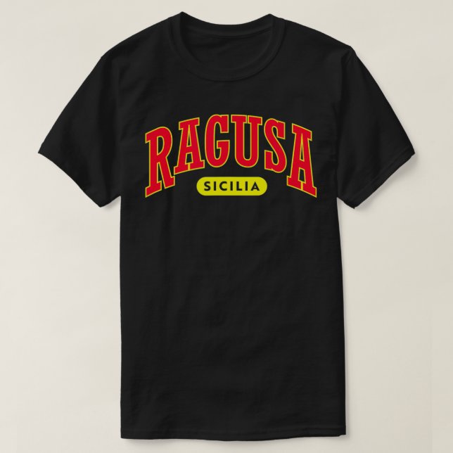 Sicilian Pride  University Style Catania  T-Shirt (Design Front)