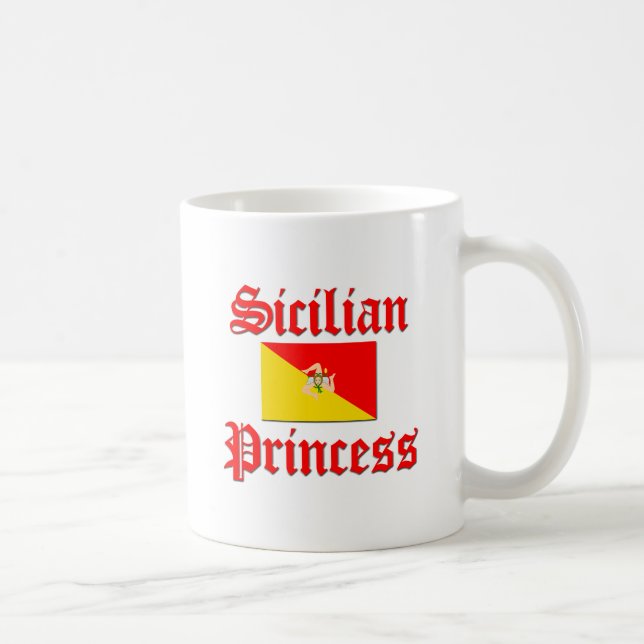 Sicilian Princess Coffee Mug (Right)