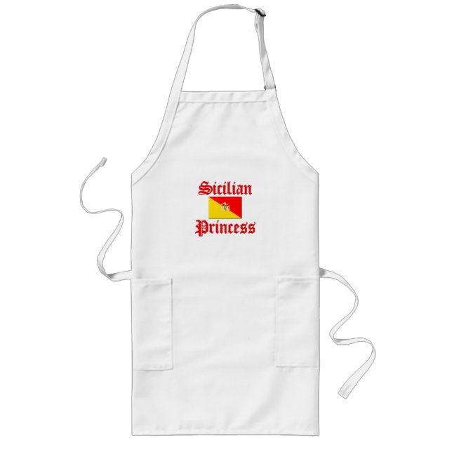 Sicilian Princess Long Apron (Front)