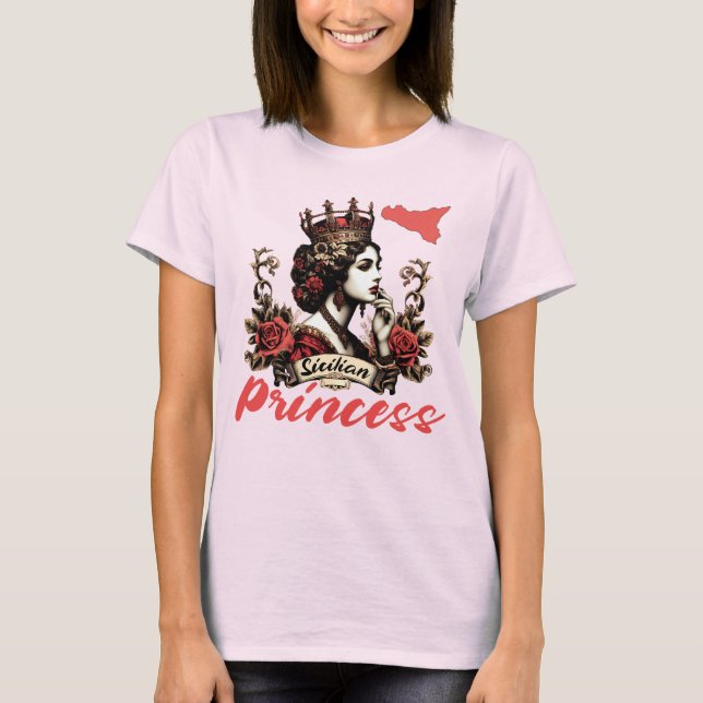 Sicilian Princess  T-Shirt (Front)