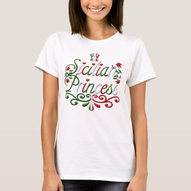 Sicilian Princess T-Shirt (Front)