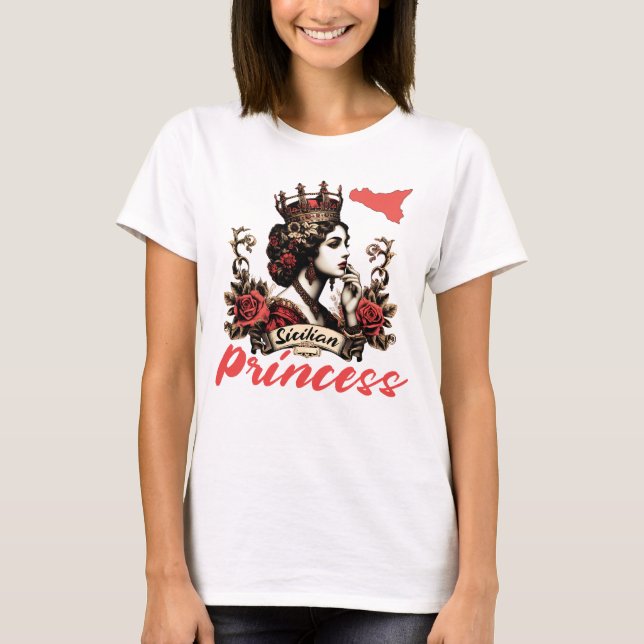 Sicilian Princess  T-Shirt (Front)