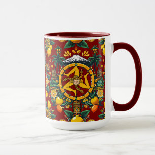 Sicilian Trinacria Design  Mug