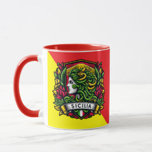Sicilian Trinacria Mug
