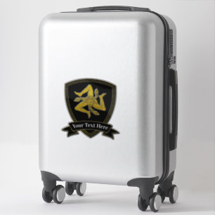 Sicilian Trinacria Your Text