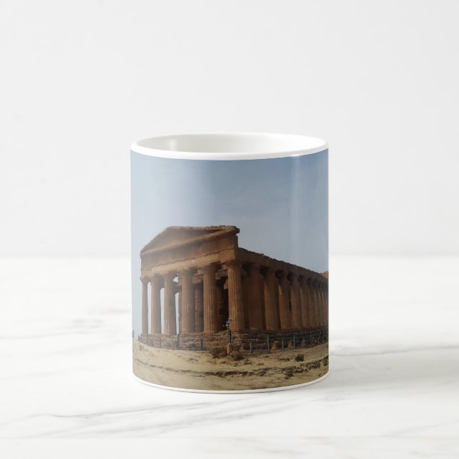 sicily agrigento Valley of the Temples Coffee Mug (Center)