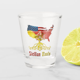 Sicily American Roots, Sicily Shot Glass