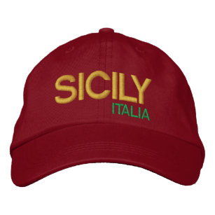 Sicily  Baseball Hat  cappello da baseball Sicilia
