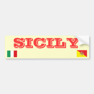 Sicily Bumper Sticker
