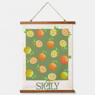 Sicily Citrus Wall Art | Italian Orange & Lemon