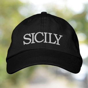 Sicily embroidered cap