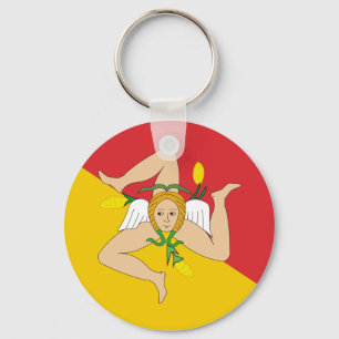 Sicily, Italy Key Ring