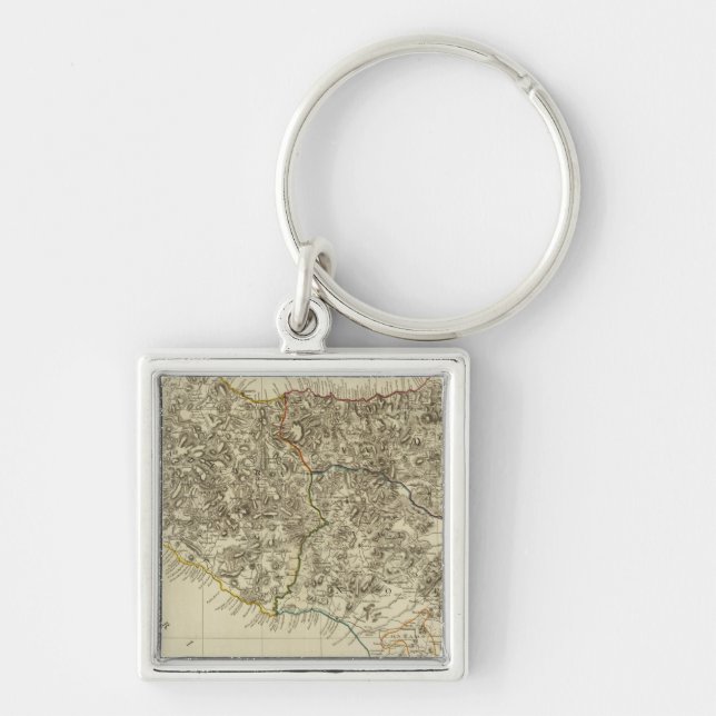 Sicily, Italy Key Ring (Front)