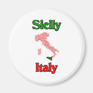 Sicily Italy Magnet