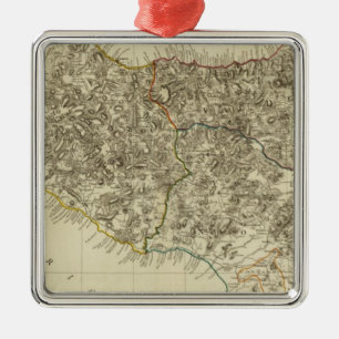 Sicily, Italy Metal Tree Decoration