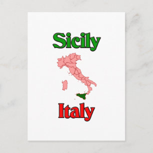 Sicily Italy Postcard