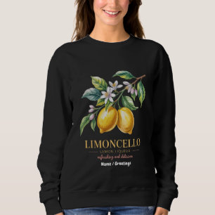 Sicily Italy Proud Sicilian Fresh Italian Lemons  Sweatshirt