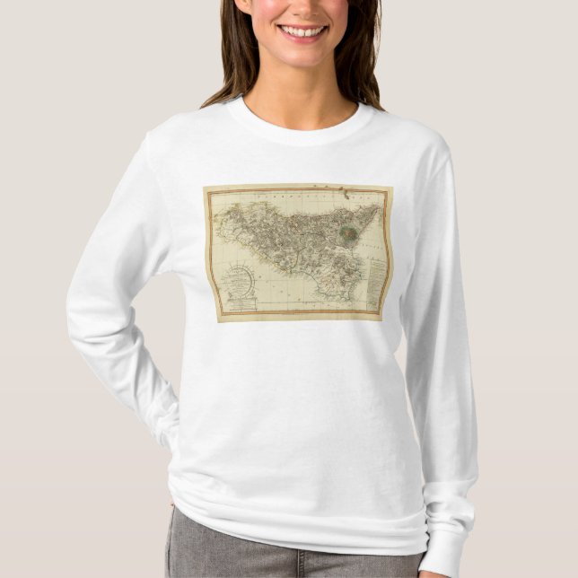 Sicily, Italy T-Shirt (Front)