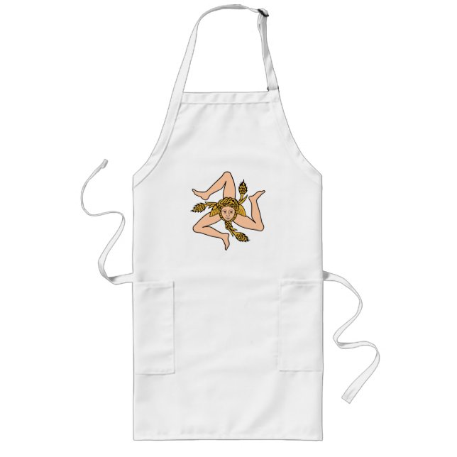 Sicily Long Apron (Front)