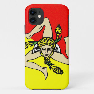 Sicily region flag italy sicilia county Case-Mate iPhone case