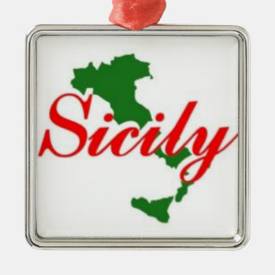 SICILY - THE ITALIAN ORNAMENT FOR YOUR TREE