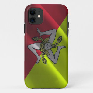 Sicily waving flag - Case-Mate iPhone case
