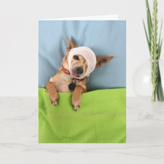 sick-blue card (Front)