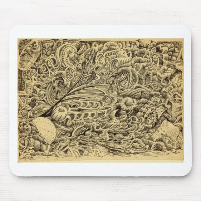 Sick Chamber_by Brian Benson Mouse Pad (Front)