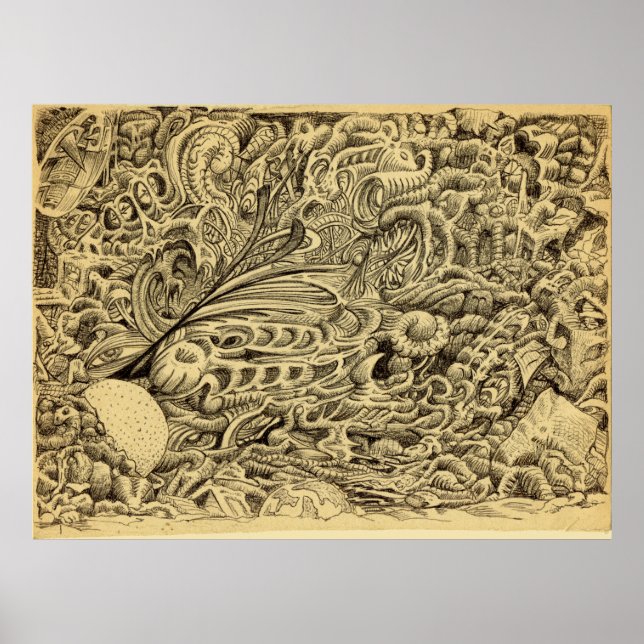 Sick Chamber, by Brian Benson Poster (Front)