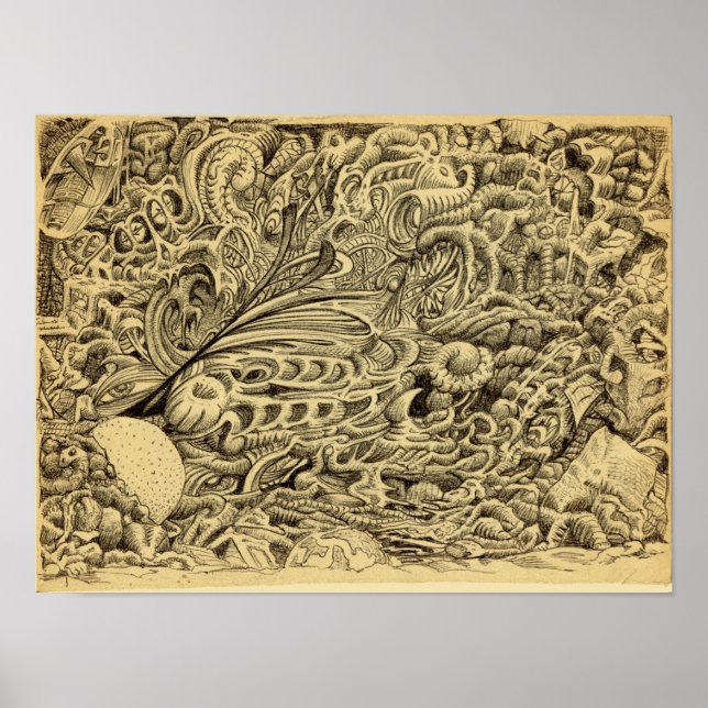 Sick Chamber, by Brian Benson Poster (Front)