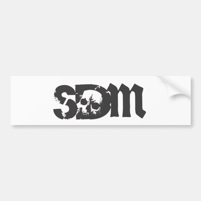 Sick Drummer Bumper Sticker (Front)