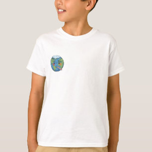Sick Earth Feeling Unwell Kids T-Shirt