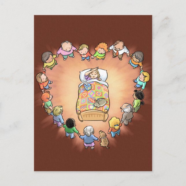 Sick Mum Postcard (Front)