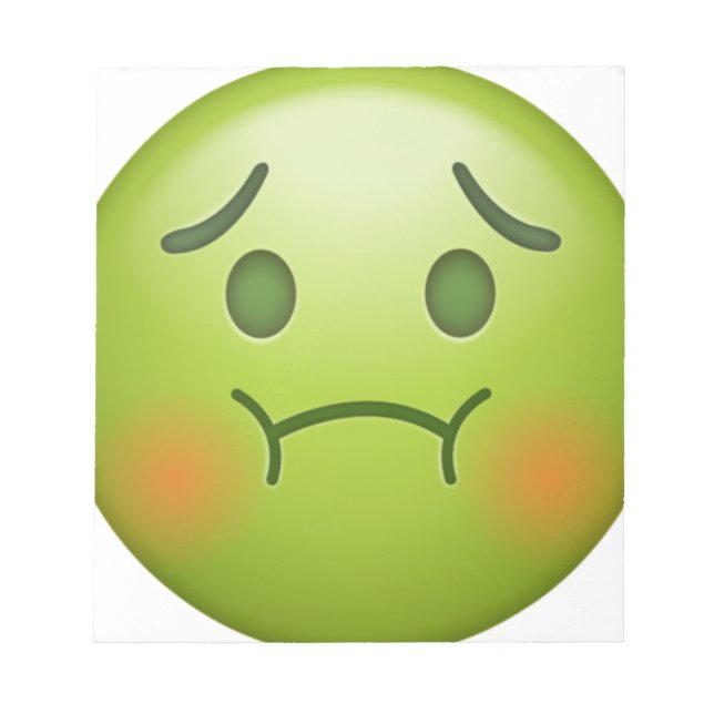 Sick note Emoji Face (Front)