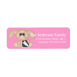 Sick Puppy Dog Return Address Labels