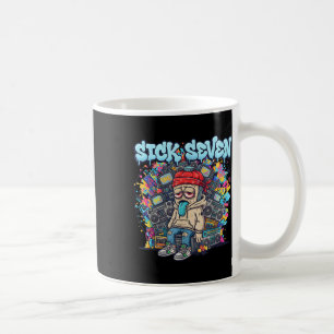 Sick Seven 67 Graffiti Meme Six Seven Fun Street U Coffee Mug