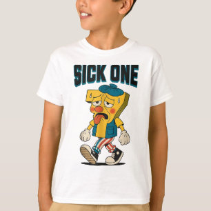 Sick Seven 67 Halloween Costume Fun Wordplay Girls T-Shirt