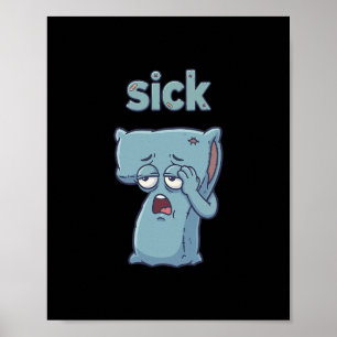 Sick Seven 67 Halloween Costume Six Seven Poster
