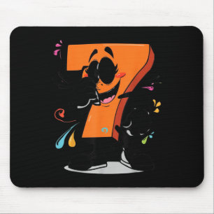 Sick Seven 67 Meme Brainrot Halloween Outfit Idea  Mouse Pad