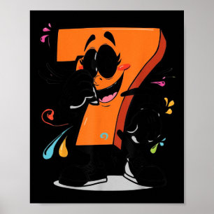 Sick Seven 67 Meme Brainrot Halloween Outfit Idea  Poster