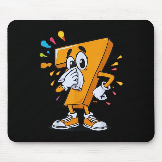 Sick Seven 67 Meme Halloween Costume For Fans  Mouse Pad (Front)