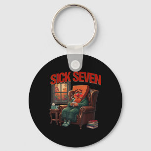 Sick Seven 67 Meme Halloween Costume Funny Cozy Au Key Ring