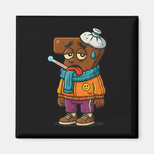 Sick Seven Funny Teacher & Student Wordplay 67 Mem Magnet