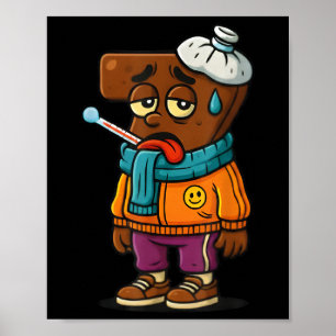 Sick Seven Funny Teacher & Student Wordplay 67 Mem Poster