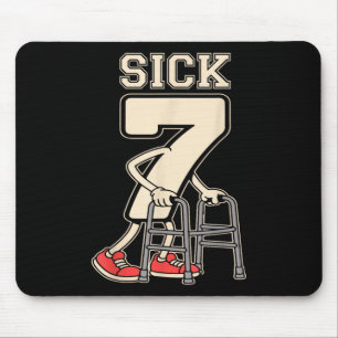 Sick Seven Meme 67 Funny Sick 7 Seven With A Chrom Mouse Pad