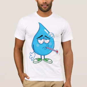 Sick Water Drop Mens T-Shirt
