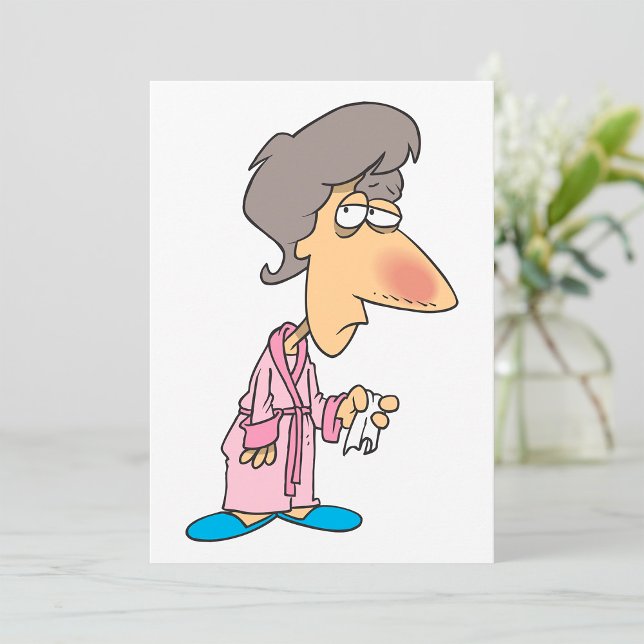 Sick Woman Invitation (Creator Uploaded)