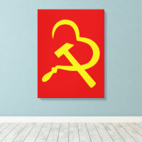 Sickle And Hammer, Heart, Love, Communism